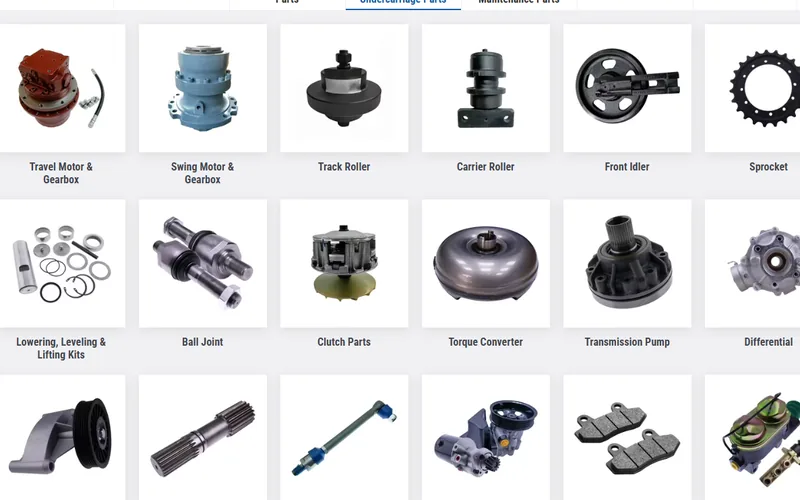 Kobelco SK200 Undercarriage Parts Guide