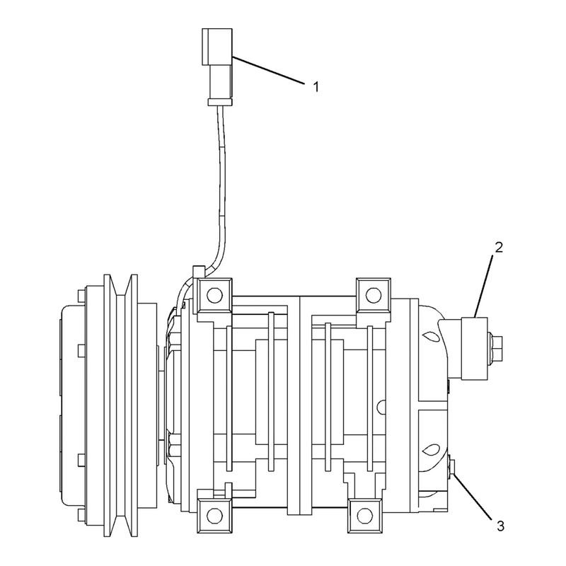 Caterpillar Refrigerant Compressor 214-4302