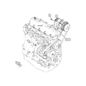 Caterpillar 12 Volts Clutch Refrigerant Compressor 431-6427