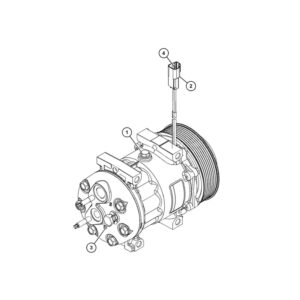 Caterpillar Refrigerant Compressor 472-0559