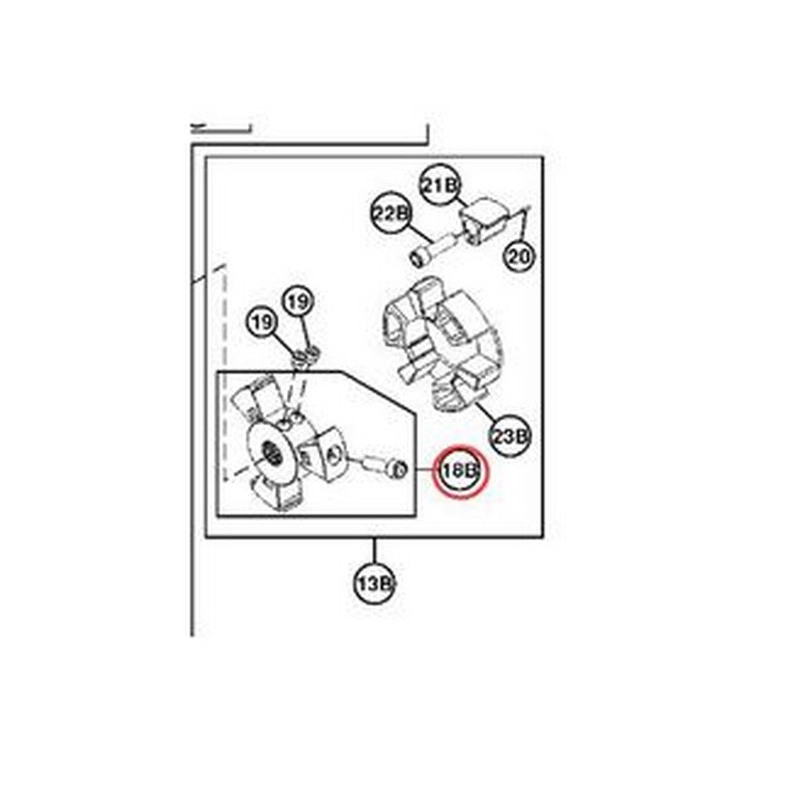 Replacement Coupling 4627119 for HITACHI
