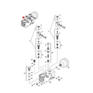 Replacement Manifold 7204476 for BOBCAT