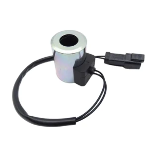 12V 24V E330D E336D Hydraulic Directional Solenoid Valve Coil With Wire Loader Excavator