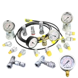 Group Measurements Tools 100/250/400/600 Bars  Hydraulic Pressure Gauge for Excavator