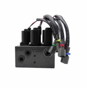 KOVAX KHJ14520 High Quality Solenoid Valve for SH210-5 SH240 SH350 CX210B CX240 Excavator Solenoid