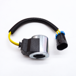 7272732 Solenoid Coil 12V with 2 Red Wires Manual Control Valve for 751 753