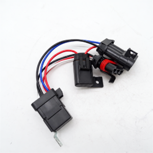 Fuel Timer Solenoid 6669415 with Wiring Harness for Bobcat