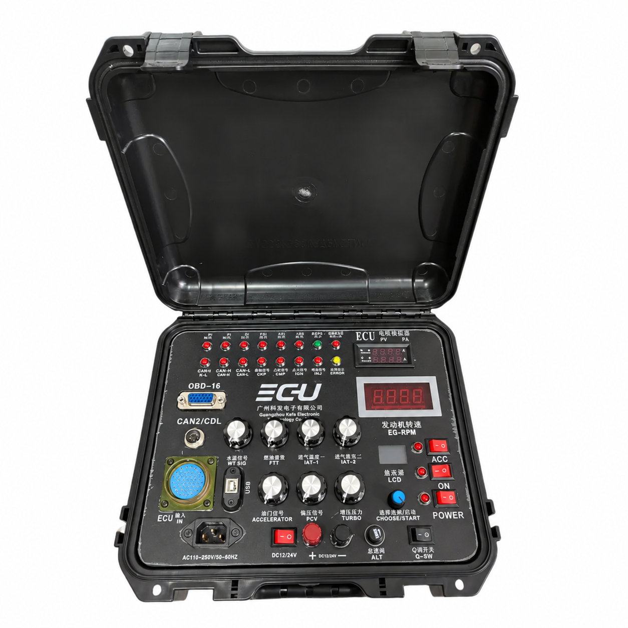 Diesel Engine ECU Test Bench Sensor Signal Simulation Tool for C7 C9 Detects CEU for Excavator