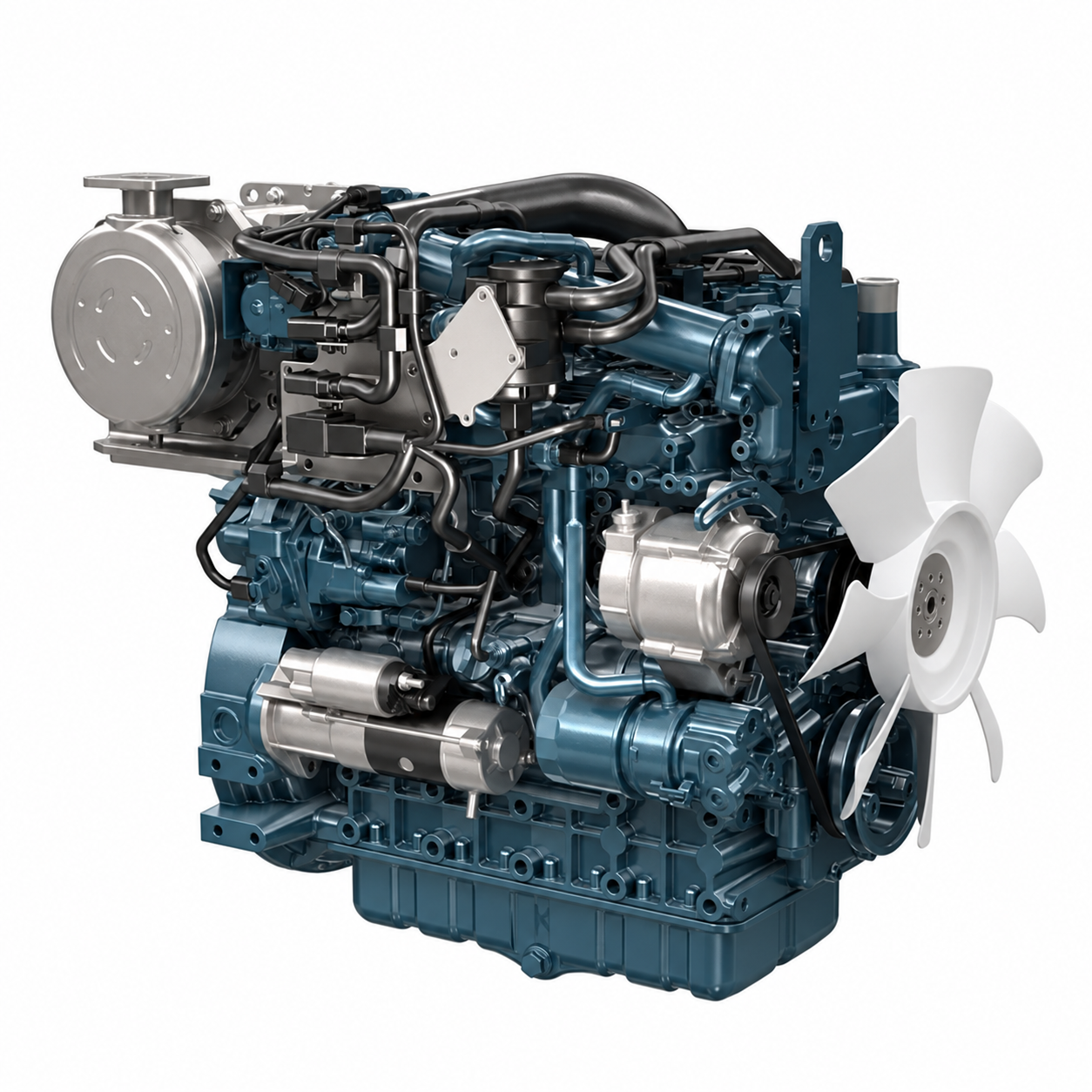 D722 D1105 V2607 V3300 V3307 V3600 Diesel Engine Assy for Kubota