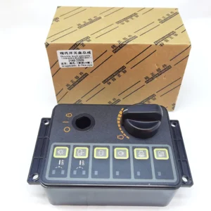 Throttle Knob Touch Switch OEM 21N8-20505 21N8-20506 Membrane Switch Box Assy for R215-5 R225-5 R225-7 R130-7 Excavator