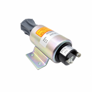 Excavator Flameout Switch Valve 12V 24V 437-2617 Stop Solenoid 2370-24E2U1B5S 2370-12E2U1B5S