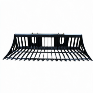 4in Tine Skeleton Sieve Bucket 78in Rock Sorting Skeleton Bucket Attachment for Skid