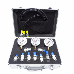 Excavator Hydraulic Pump Distributor Parts Hydraulic Pressure Gauge Group Diagnostic test Kit
