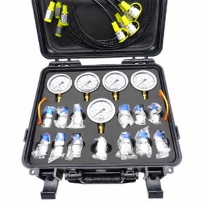 5 Gauges Pressure Measurement Tool, DMASS 5 Gauge Hydraulic Pressure Gauges Set