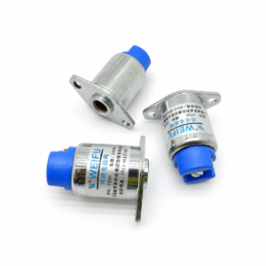 High Pressure Oil Pump Start Solenoid Valve 24V Syringe Pumps Fuel Shutoff Valve Solenoid