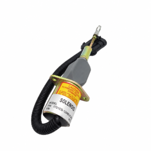 SA-4161-24 High Quality Shut Off Solenoid Valve 12V 24V Excavator Engine Parts for New Holland