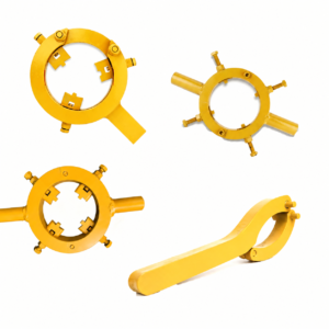 Universal Adjustable Hydraulic Cylinder Repair Removal Tool for Excavator Loader Dozer Crane Hydraulic Cylinder Service