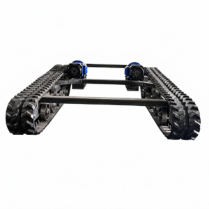 Rubber Track Crawler Chassis Undercarriage Hydraulic Electric Diesel Motor Drive for Drilling Rig Excavator Mining Carrier