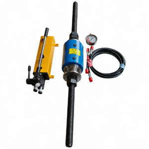 Portable Manual Hydraulic Bushing Press Hand Pump  Stroke  for Excavator Boom Arm Bucket Pin Repair Tool