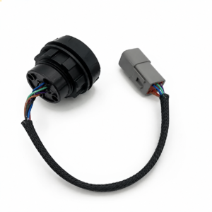 242507000009A Ignition Switch One Key Start Stop Button 12V 24V for Sany SY215 SY265 SY295 Excavator Parts